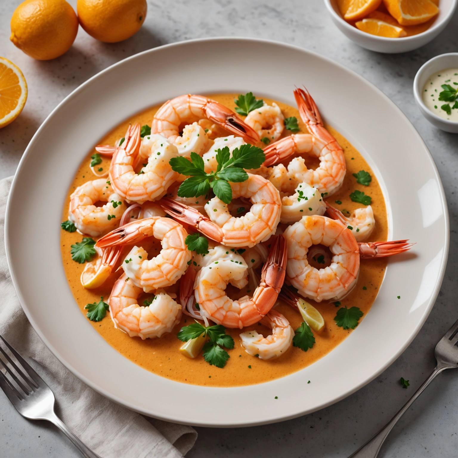 Основные блюда: как приготовить креветки в сливочном соусе, которые покорят ваше сердце и вкус