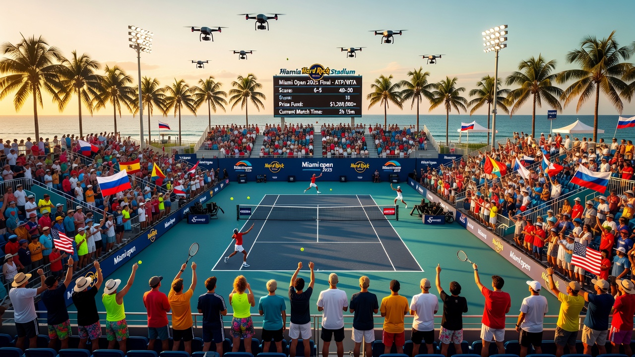Miami Open 2025: расписание турнира, участники, призовые, результаты матчей и прогнозы на теннис