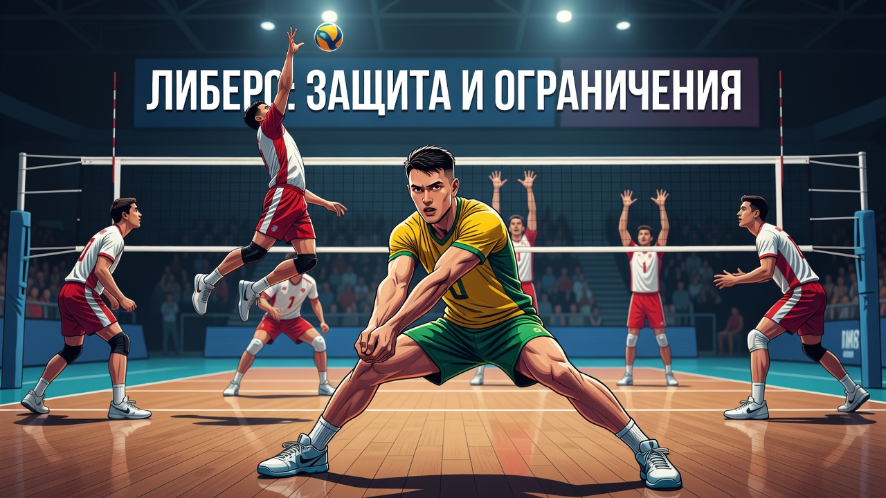 Либеро в волейболе кто это такой. Почему либеро носит форму другого цвета и не может атаковать у сетки