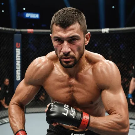 41-летний нокаутер из Дагестана отжигает в UFC: Муслим Салихов крутит вертушки и вырубает, как в боевиках 90-х